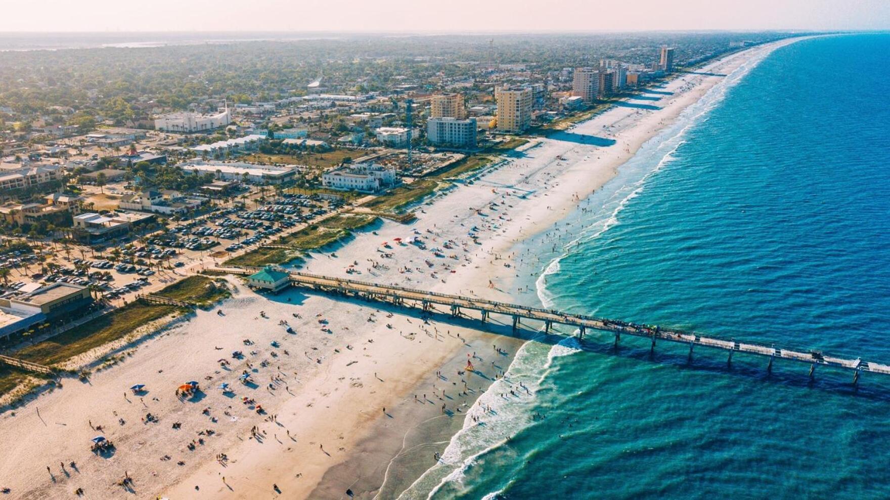 Seas The Day - 4 Blocks To The Beach, Restaurant, And Bar District - Great Deck And Outdoor Space!! Jacksonville Beach Bagian luar foto